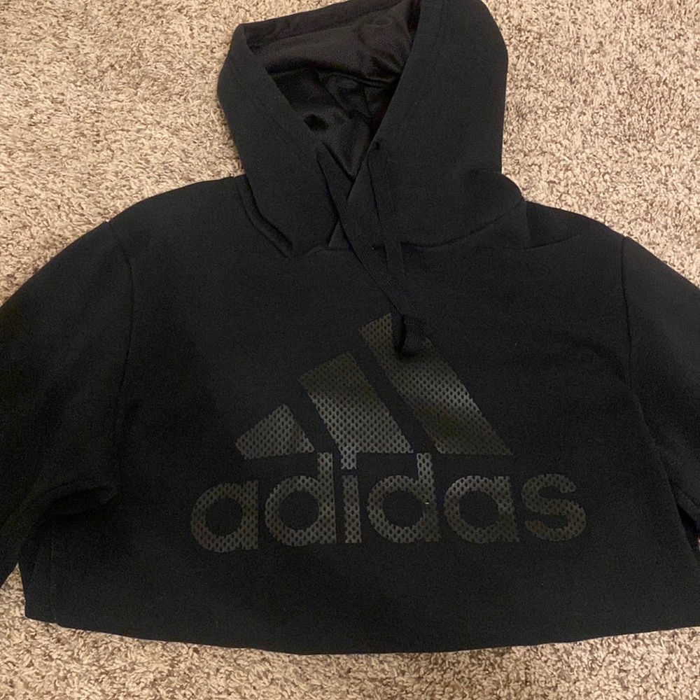 Medium Black Adidas Hoodie